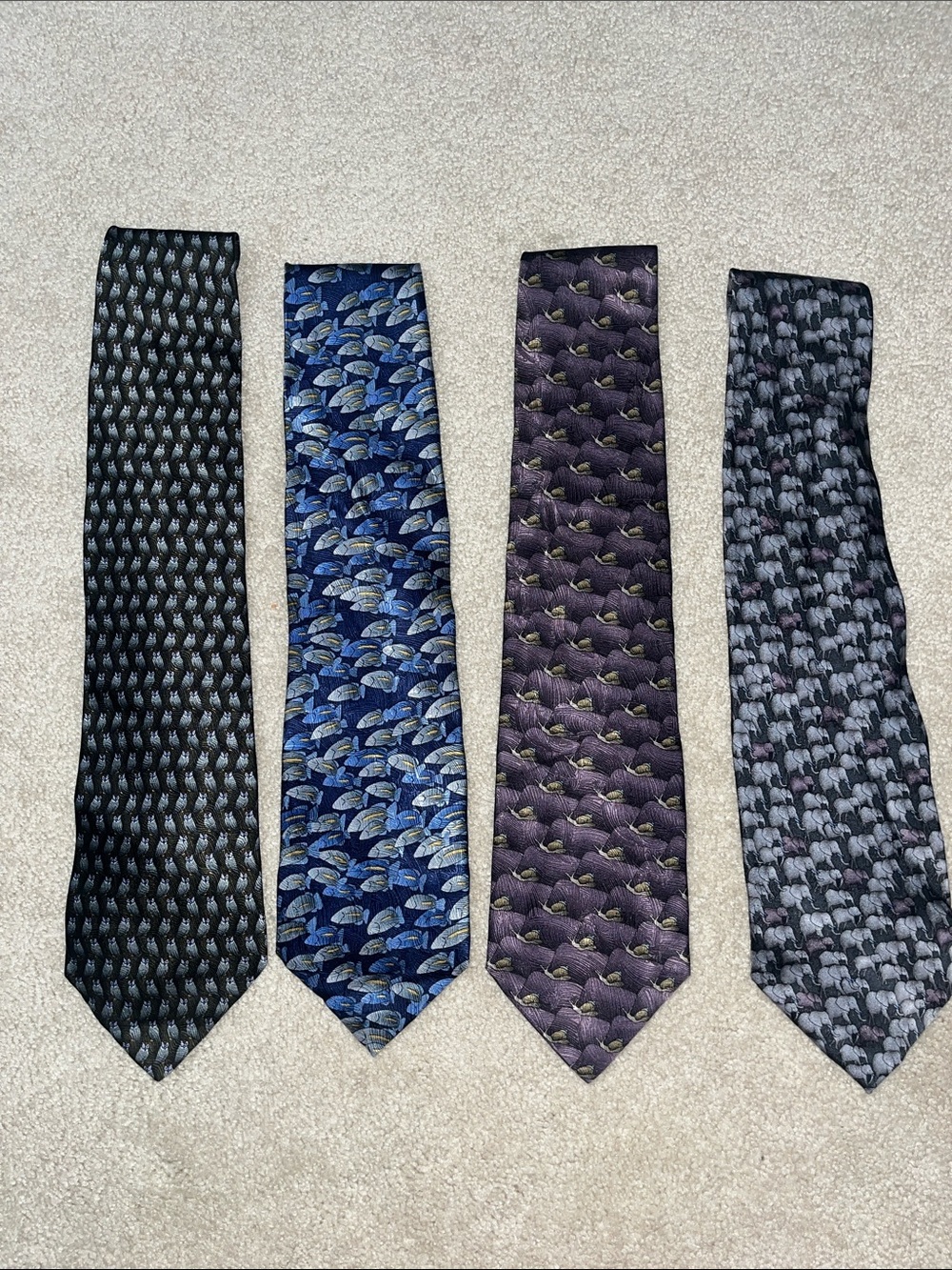 The Nature Conservancy Tie Collection - Lot of 4